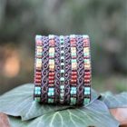 Bracelet fantaisie de luxe couleurs Navajo