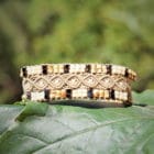 Bracelet style nature beige en perles et fil - MIA Provence
