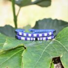 Bracelets colorés femme bleus à rayures marinière MIA Provence