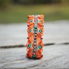 Bracelet hippie chic orange - MIA Provence