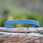 Bracelet jonc coloré bleu jonc LIA - MIA Provence