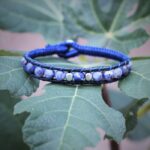 bracelet homme bleu - Propriétés des pierres - bijou original fait main MIA Provence