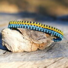 bracelet homme tendance bicolore ou tricolore en fil cesar
