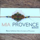 bracelet multicolore femme bronze kaki mia provence