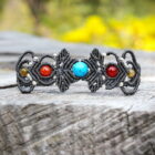 bracelet clara en pierres fines naturelles et argent 925