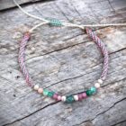 bracelet pierres multicolores femme | christa