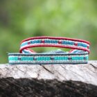 bracelet tissu homme noué à la main