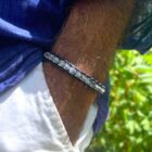 bracelet pour homme en pierres naturelles heishi eliott