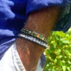 bracelet pour homme en pierres naturelles heishi eliott